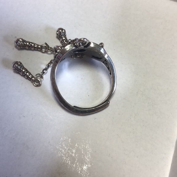 COPY - Black spinel rings - Picture 3 of 4